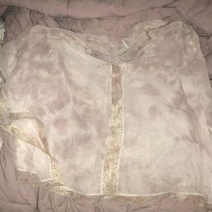 Beautiful sheer/lace top